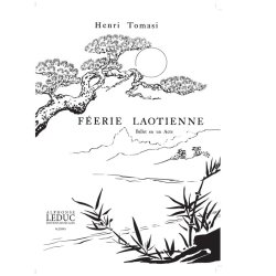 Tomasi Henri Feerie Laotienne Bl795 Piano Book