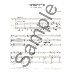 Jacques Ibert: Impromptu (Trumpet and Piano)