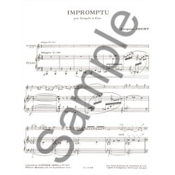 Jacques Ibert: Impromptu (Trumpet and Piano)