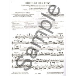 Marcel Mo&yuml;se: Bouquet des Tons Op.125, de F&uuml;rstenau (Flute solo)