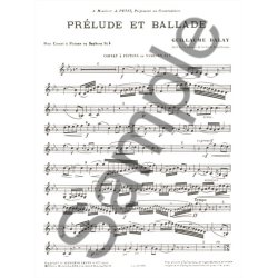 Guillaume Balay: Pr&eacute;lude et Ballade (Bb) (Trumpet & Piano)