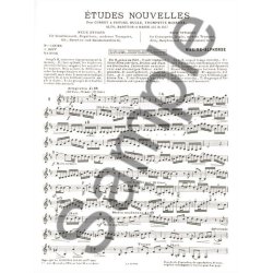 Maxime-Alphonse: Etudes nouvelles Vol.3 (Trumpet solo)