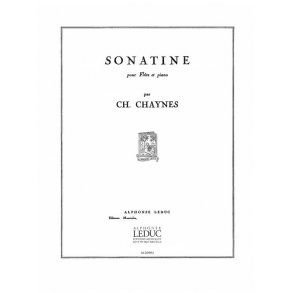 Charles Chaynes: Sonatine (Flute & Piano)