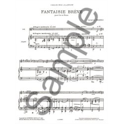 Jacques Pernoo: Fantaisie br&egrave;ve (Horn & Piano)