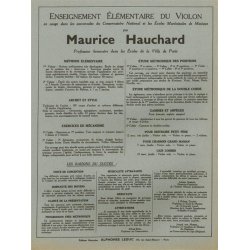 M. Hauchard: Exercices de M&eacute;canisme Vol.2 (Violin solo)