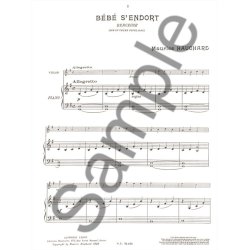 M. Hauchard: Pour distraire petit P&egrave;re (Violin & Piano)