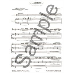 Eug&egrave;ne Bozza: Claribel (Clarinet & Piano)