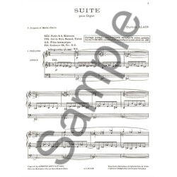 Olivier Alain: Suite (Organ)