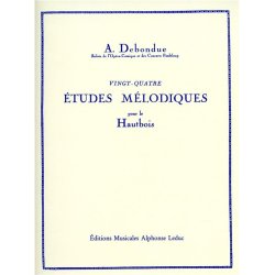 Albert Debondue: 24 Etudes m&eacute;lodiques (Oboe solo)