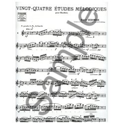 Albert Debondue: 24 Etudes m&eacute;lodiques (Oboe solo)