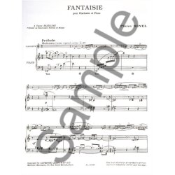 Pierre Revel: Fantaisie (Clarinet & Piano)