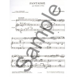 Pierre Revel: Fantaisie (Clarinet & Piano)