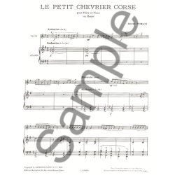 Henri Tomasi: Le Petit Chevrier Corse (Flute/Piano)