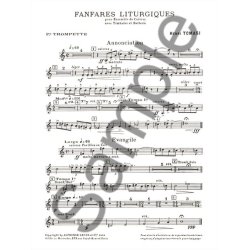 洋書 FANFARES LITURGIQUES/HENRI TOMASI 洋書 FANFARES LITURGIQUES/HENRI TOMASI Henri Tomasi