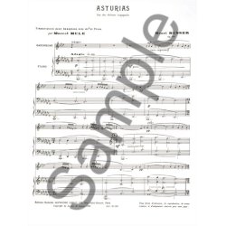 Henri B&uuml;sser: Asturias Op.84