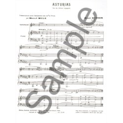 Henri B&uuml;sser: Asturias Op.84