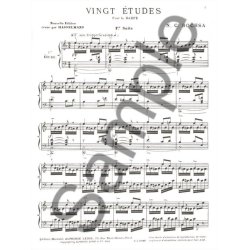 Robert Nicholas Charles Bochsa: 20 Etudes Vol.1 (Harp solo)