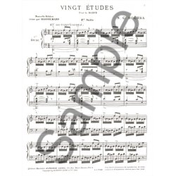 Robert Nicholas Charles Bochsa: 20 Etudes Vol.1 (Harp solo)