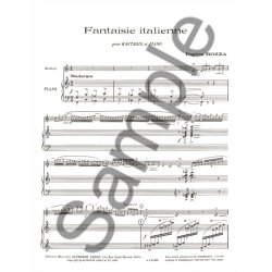 Eug&egrave;ne Bozza: Fantaisie italienne (Oboe & Piano)