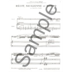 Eug&egrave;ne Bozza: R&eacute;&ccedil;it, Sicilienne et Rondo (Bassoon & Piano)