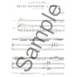 Eug&egrave;ne Bozza: R&eacute;&ccedil;it, Sicilienne et Rondo (Bassoon & Piano)