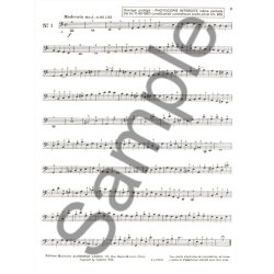 Justus Johann Friedrich Dotzauer: Etudes Vol.1 (Cello solo)