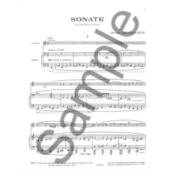 Henri Dutilleux: Sonate (Oboe & Piano)