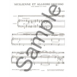 Gabriel Grovlez: Sicilienne Et Allegro Giocoso