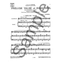Raoul Laparra: Pr&eacute;lude vals&eacute; et Irish Reel (Clarinet & Piano)