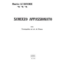Maurice Le Boucher: Scherzo appassionato (C trpt) (Trumpet & Piano)