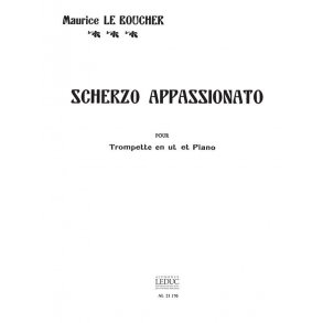 Maurice Le Boucher: Scherzo appassionato (C trpt) (Trumpet & Piano)