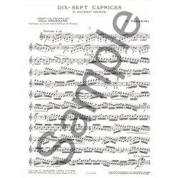 Paganini 17 Caprices Clt Bk