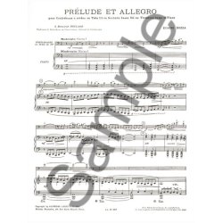 Eug&egrave;ne Bozza: Prelude and Allegro (Double Bass/Tuba/Saxhorn/Trombone and Piano)