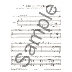 Eug&egrave;ne Bozza: Allegro Et Finale