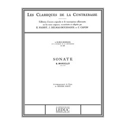 Benedetto Marcello: Sonata (Classiques No.39) (Double Bass & Piano)