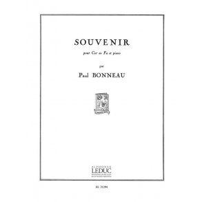 Paul Bonneau: Souvenir (Horn & Piano)