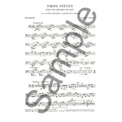 Eug&egrave;ne Bozza: Trois Pi&egrave;ces Pour Une Musique De Nuit