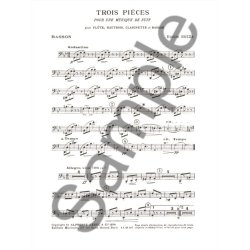Eug&egrave;ne Bozza: Trois Pi&egrave;ces Pour Une Musique De Nuit