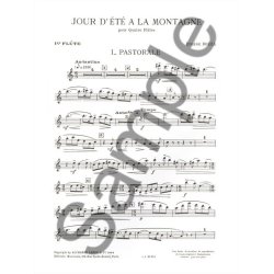 Eug&egrave;ne Bozza: Jour d'Et&eacute; &agrave; la Montagne (Flutes 4)