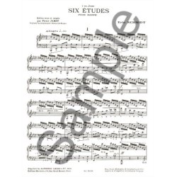 Eric Schmidt: Six Etudes (Harp Solo)