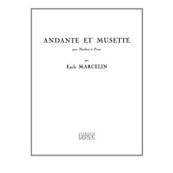 Emile Marcelin: Andante et Musette (Oboe & Piano)
