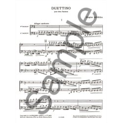 Eug&egrave;ne Bozza: Duettino (Bassoons 2)