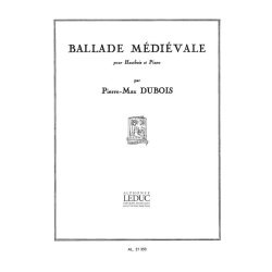 Pierre Max Dubois: Ballade m&eacute;di&eacute;vale (Oboe & Piano)