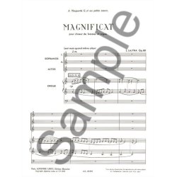 Laszlo Lajtha: Magnificat Op.60 (Choral-Female accompanied)