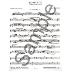 Pierre Max Dubois: Romance (Clarinet/Piano)