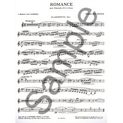 Pierre Max Dubois: Romance (Clarinet/Piano)