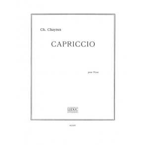 Charles Chaynes: Capriccio (Piano solo)