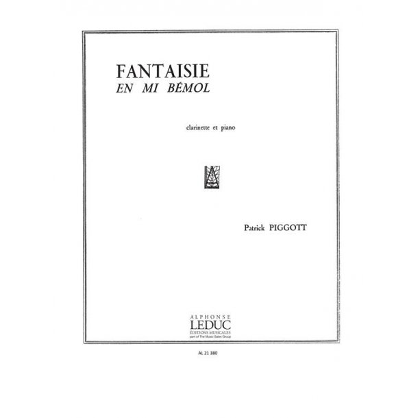 Patrick Piggott: Fantaisie in E flat major (Clarinet & Piano)