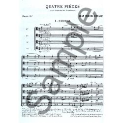 Jean Michel Defaye: 4 Pi&egrave;ces (Trombones 4)