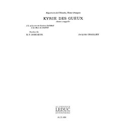 Jacques Chailley: Kyrie des Gueux (Choral-Mixed a cappella)